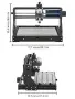  CNC 3018 Pro Mini лазерна гравираща машина с 3 оси, снимка 7