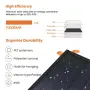 Сгъваем соларен панел FlexSolar 60W USB-C QC3.0, снимка 4