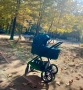  Бебешка количка 2 в 1 KinderKraft - Nea, тъмнозелена, снимка 2