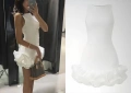 Zara рокли - сатен и камъни, снимка 1