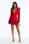 Оригинална Мини Рокля 3D апликация - бранд Fashion Nova, снимка 3