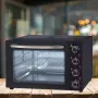 Готварска печка Voltz с 2 котлона с инфрачервен нагреватели 1000W и 1500W, 45л., снимка 5