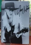 Johnny Winter Autoghraph-метална табела(плакет), снимка 1