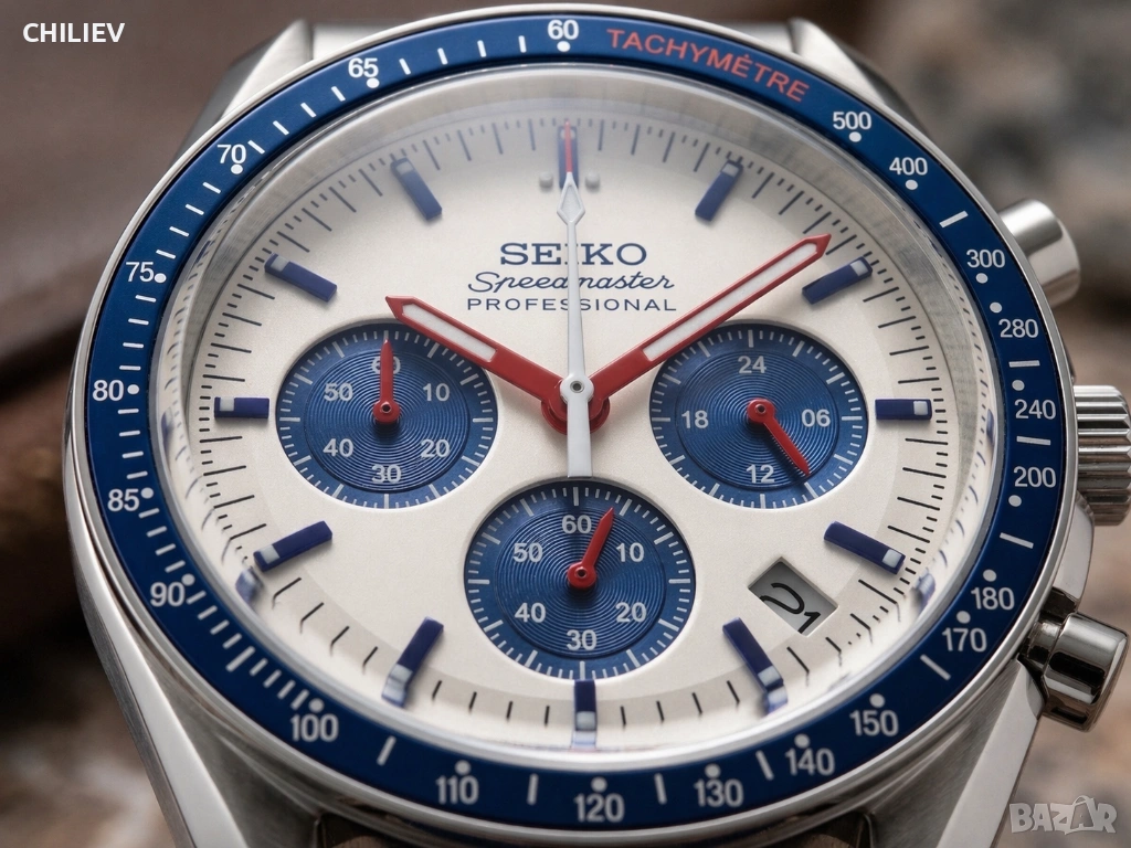 Seiko Speedmaster Mod - Нов, снимка 1