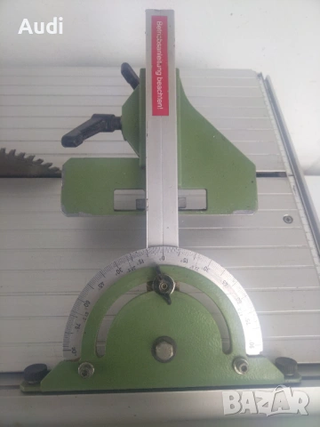 Стационарен циркуляр ELECTRA BECKUM, Ф 220 mm,1700 W Комплект с водач, ъгломер и диск, снимка 3 - Циркуляри - 54547339