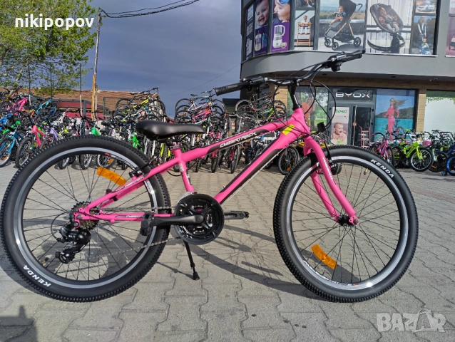 BG Велосипед 24" CYBER розов