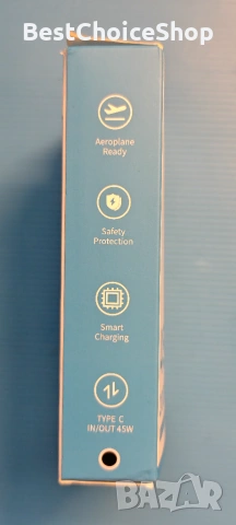 NOBIS 20000mAh 45W Пауър банк Бързо зареждане, Power Bank, снимка 5 - Външни батерии - 54956056