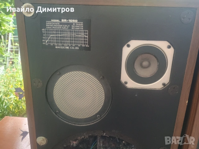Akai SR-1050 говорители и филтри, снимка 6 - Тонколони - 54878031