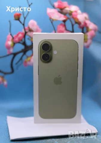 НОВ!!! Apple iPhone 17, 256GB, 5G, Sage + подарък аксесоари, снимка 4 - Apple iPhone - 55642004