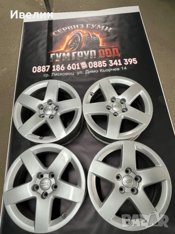 Оригинални джанти 5х100-15 цола , снимка 2 - Гуми и джанти - 53963363