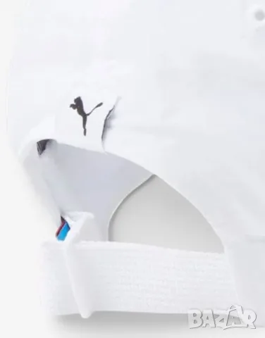 PUMA x BMW Mms Heritage Bs Cap White Бяла Шапка С Козирка Код P2837, снимка 3 - Шапки - 55329041