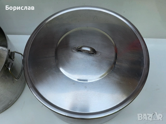 Неръждаем казан - алпака 30 л., снимка 3 - Други стоки за дома - 55125516