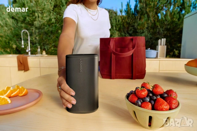 Sonos представя Play, мощен, преносим Bluetooth високоговорител, черен, снимка 6 - Bluetooth тонколони - 54215935