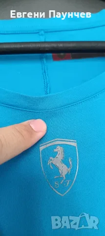 Ferrari дамска оригинална тениска размер S, снимка 5 - Тениски - 55417058