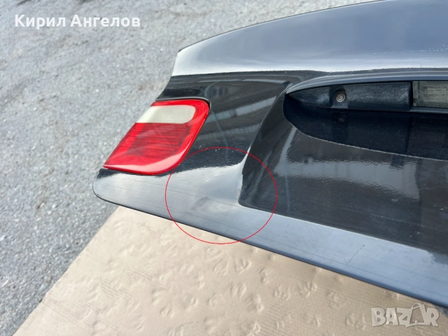 Заден капак за BMW E46 Седан (преди фейс ,черен), снимка 3 - Части - 54369108