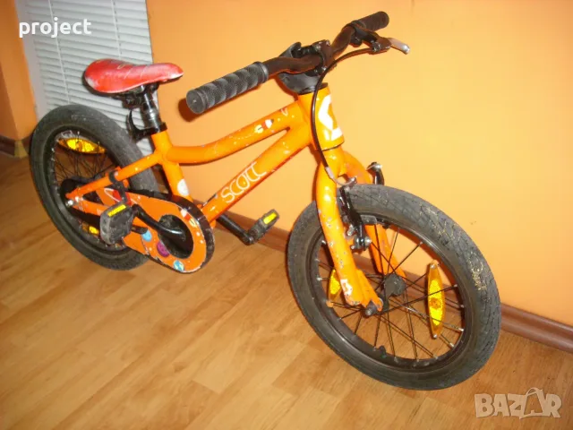 SCOTT 16 ″ АЛУМИНИЕВ USA Детски велосипед,колело със спомагателни колела.Промо!, снимка 14 - Детски велосипеди, триколки и коли - 55404274