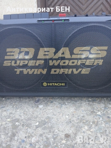 HITACHI TRK-3D88W , снимка 3 - Радиокасетофони, транзистори - 55254375