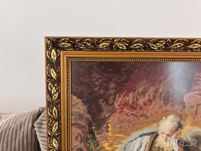 Гоблен "Пророк Йеремия", снимка 4 - Гоблени - 54190200