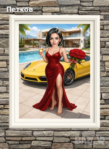 Дигитална карикатура-шарж по снимка за рожден ден, юбилей, имен ден или друг повод, снимка 2 - Картини - 52379727