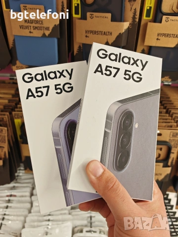 Samsung Galaxy A57 5G 8/256 ,запечатани,чисто нови,две години гаранция