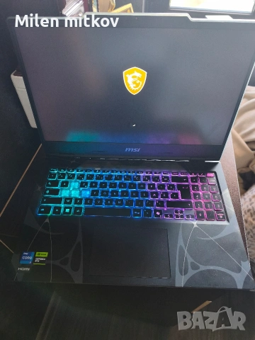 MSI Cyborg 15 – RTX 5060 / 32GB RAM / i7, снимка 6 - Други игри и конзоли - 54324077