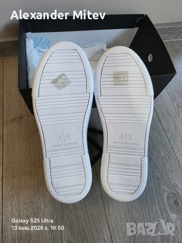 Дамски обувки Armani Exchange, снимка 5 - Маратонки - 54896004