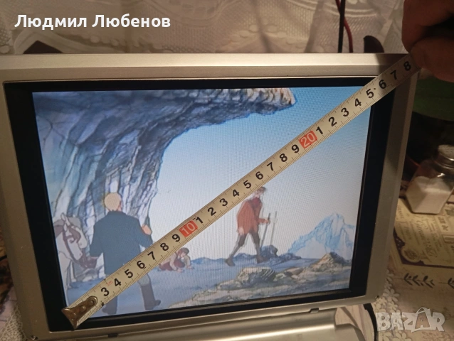 dvd видео с екран, снимка 2 - Плейъри, домашно кино, прожектори - 55180317