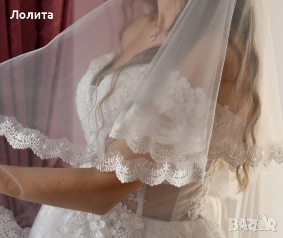 Булчинска рокля , снимка 4 - Рокли - 54478484