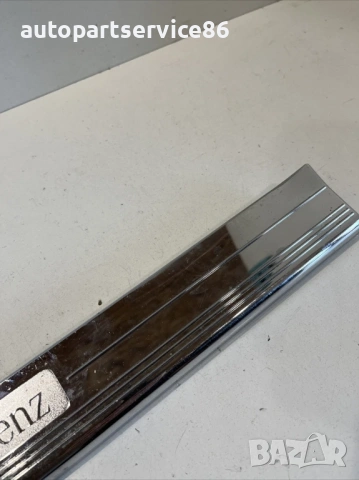 Капак за прагово покритие предна лява страна хром за Mercedes CLS W219 (2009) A2196800135, снимка 2 - Части - 54158019