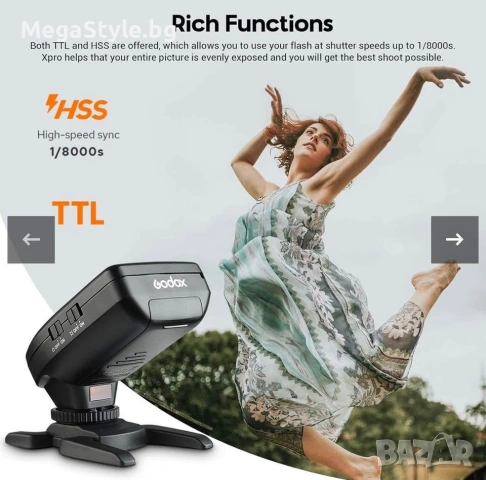 Godox XproS синхронизатор Sony, снимка 8 - Светкавици, студийно осветление - 55147982