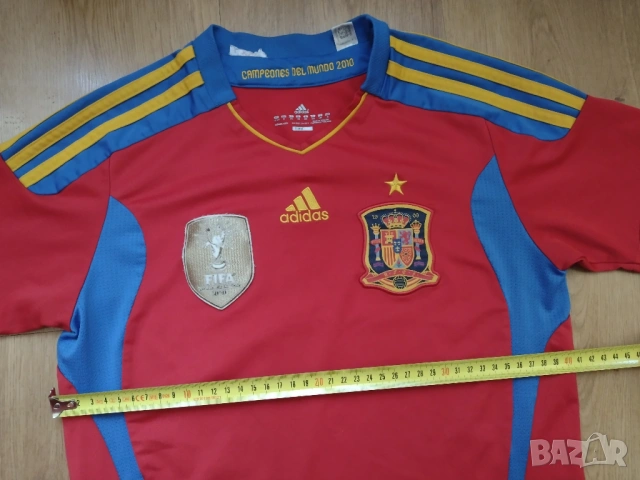 Spain / Adidas - детска футболна тениска на Испания, снимка 8 - Детски тениски и потници - 54946372