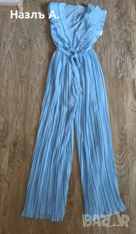 Гащеризон в бебешко синьо, снимка 3 - Гащеризони - 54004166