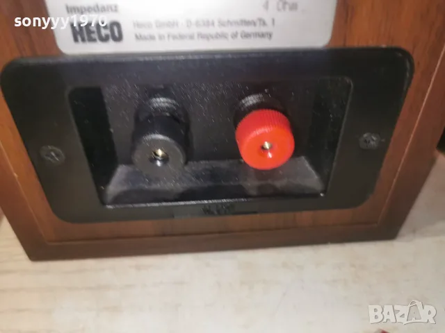 HECO INTERIOR 80S MADE IN FRG-ВНОС SWISS 1508262306L4, снимка 18 - Тонколони - 55675835