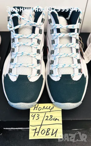 Маратонки REEBOK QUESTION MID Нови Оригинални, снимка 5 - Спортни обувки - 46539787
