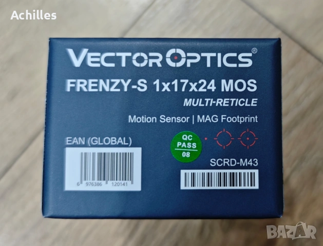 Vector Optics Frenzy S MOS бързомер, снимка 2 - Оборудване и аксесоари за оръжия - 55064487
