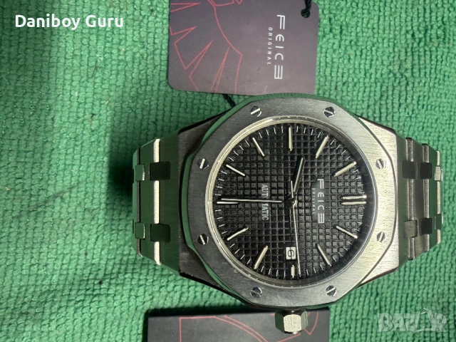 Мъжки часовник FEICE, механичен автоматичен часовник, 5ATM, водоустойчив, от неръждаема стомана, снимка 13 - Мъжки - 54131120