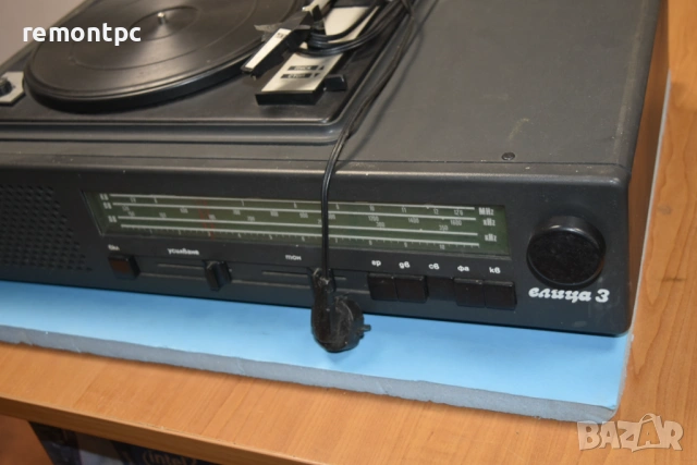 Грамофон Елица 3 - неизвестно състояние , снимка 2 - Грамофони - 53963981