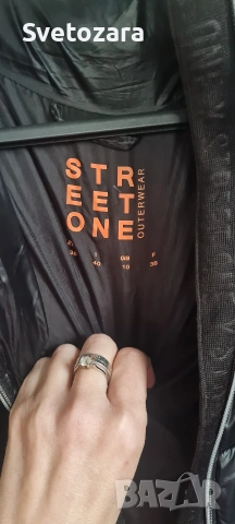 STREET ONE outwear, спортен дълъг елек с качулка, снимка 3 - Елеци - 54491238