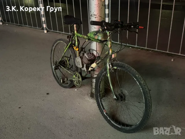 Колело с двигател 80CC, снимка 4 - Велосипеди - 55438462