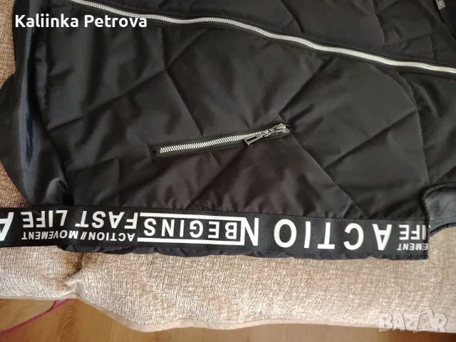 Черна дамска грейка. , снимка 3 - Елеци - 55676521