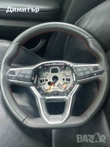 Оригинален мултифункционален волан от Seat Leon 5F – визия + удобство + контрол 