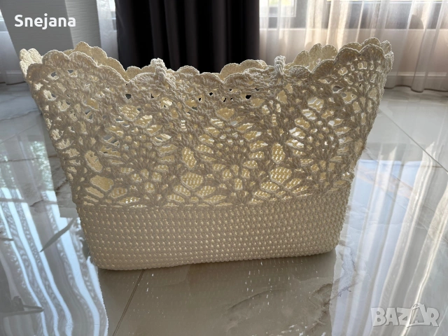 Плетена чанта за 13€ от 35€, снимка 3 - Чанти - 51146433