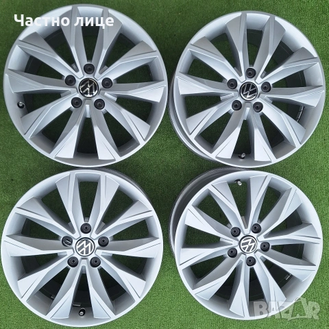 Продавам 4бр 17-ки джанти за Фолксваген Пасат, Тигуан, Туран, Голф 