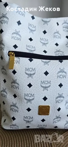 Нова. Дамска чанта тип торба (hobo/bucket bag) в емблематичния десен Visetos на луксозната немс, снимка 4 - Чанти - 55509638