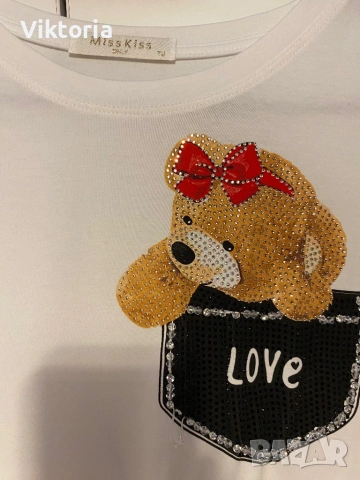 Дамска тениска , снимка 2 - Тениски - 54323126