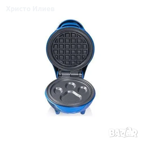 Гофретник Пес патрул Paw Patrol с лапичка розов син, снимка 3 - Гофретници - 54519204