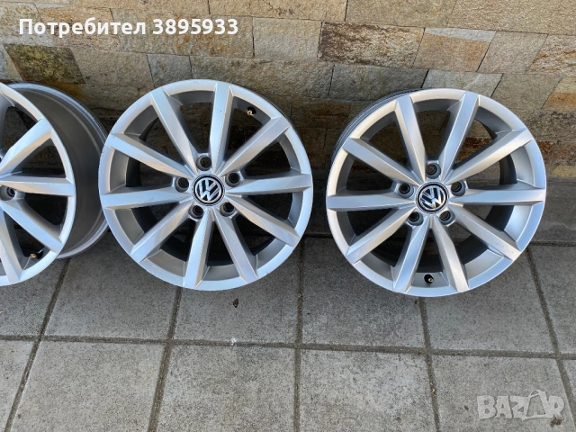 Оригинални джанти на VW Golf Passat Caddy Touran, снимка 3 - Гуми и джанти - 54449538
