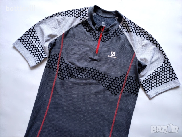 SALOMON Short Sleeve Mens - L - оригинална мъжка тениска , снимка 8 - Спортни дрехи, екипи - 54576524