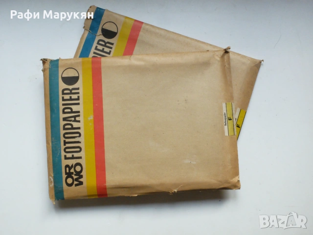 FOMA-пластифицирана и ФОХАР- баритна, черно-бели  фотохартии, снимка 3 - Фотоапарати - 52564457