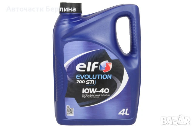 Моторно масло ELF 10W-40 ДВИГАТЕЛНО МАСЛО 4L, снимка 2 - Аксесоари и консумативи - 54979584